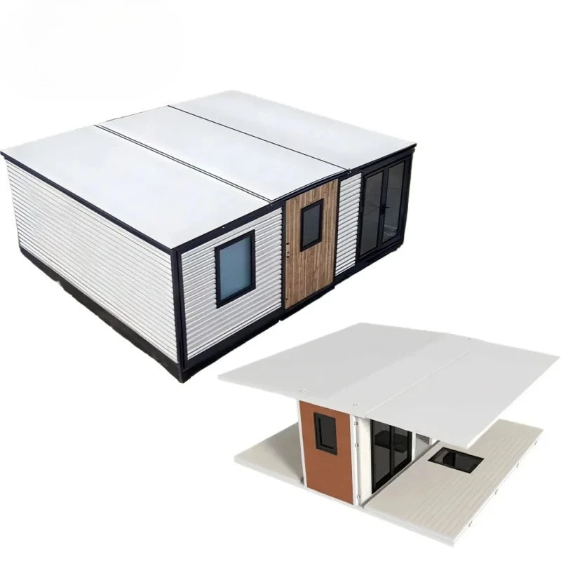 Customized Luxury Expandable Container House Prefab Modular Home 20ft Fast Build Portable Villa House For Africa Market