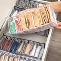 Underwear Storage Box Clothes Organizer Nylon Divider Drawer for Ties Socks Shorts Home Closet Organization Solution