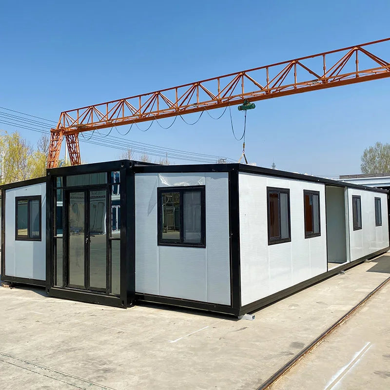 Luxury Tiny Home Expandable Container Houses 2 3 Bedroom Wooden Prefabricated House Garden Rooms 20ft 40ft Prefab Mobile House
