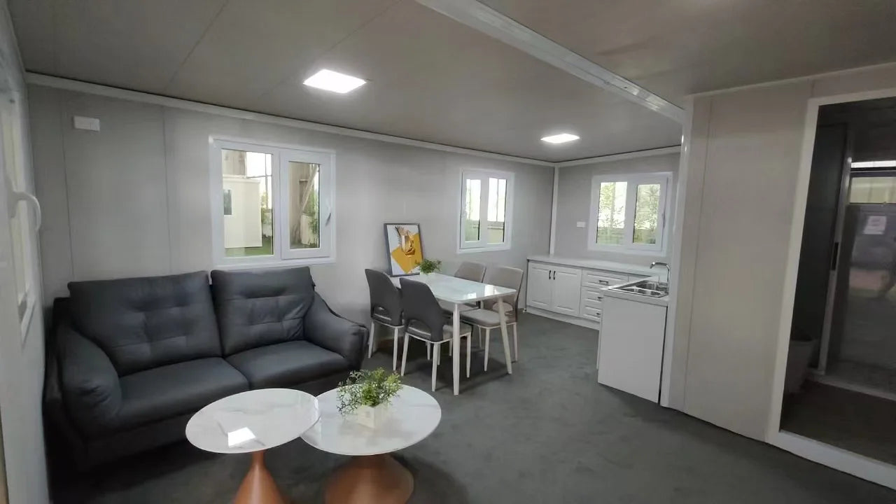 Customized 20 Feet 40 Feet Factory Pricecontainer Houses Prefabricated Container Homes Luxury Container House With Bedrooms Kitc