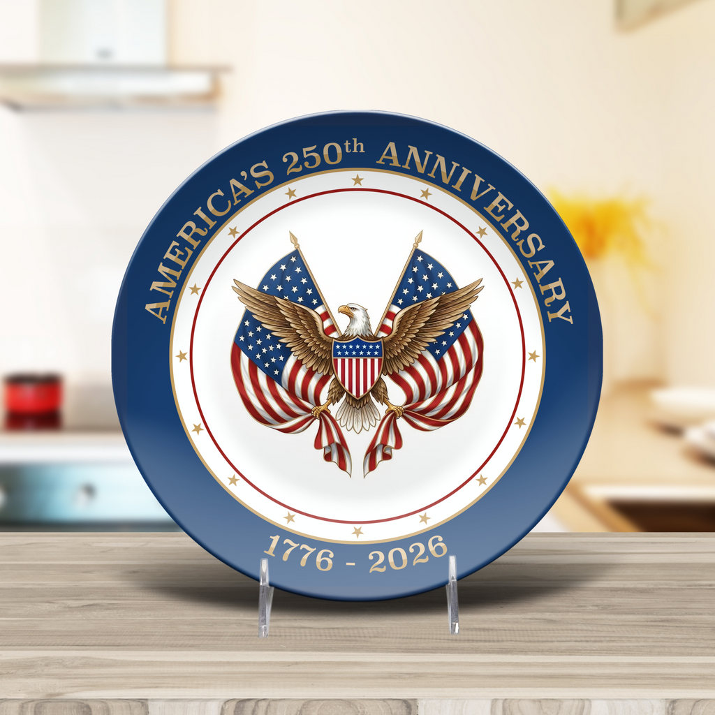 America's 250th Anniversary 1776-2026 Plate