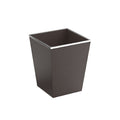 Craster Bedroom Faux Leather Square waste bin SKU: AP_367_G
