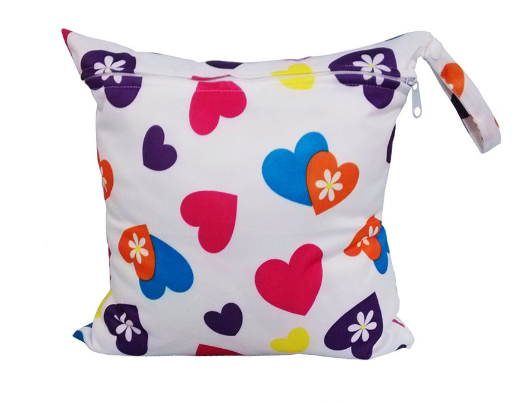 Wave Pattern Diaper Bag and Storage Pouch