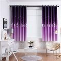 Simple And Modern Rural Home Bedroom Shading Printed Curtain Fabric