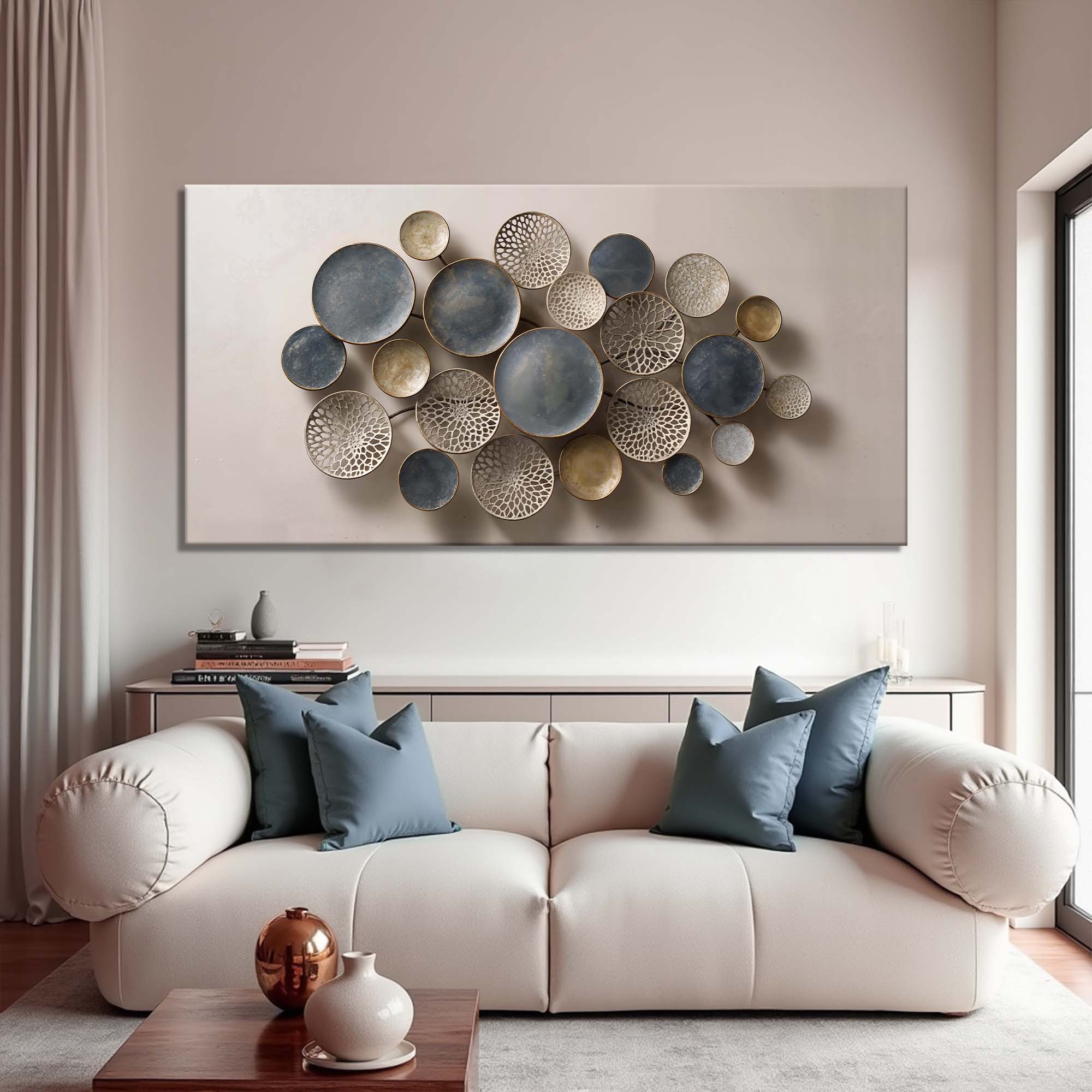 Lotus Leaf Abstract Wall Art IV