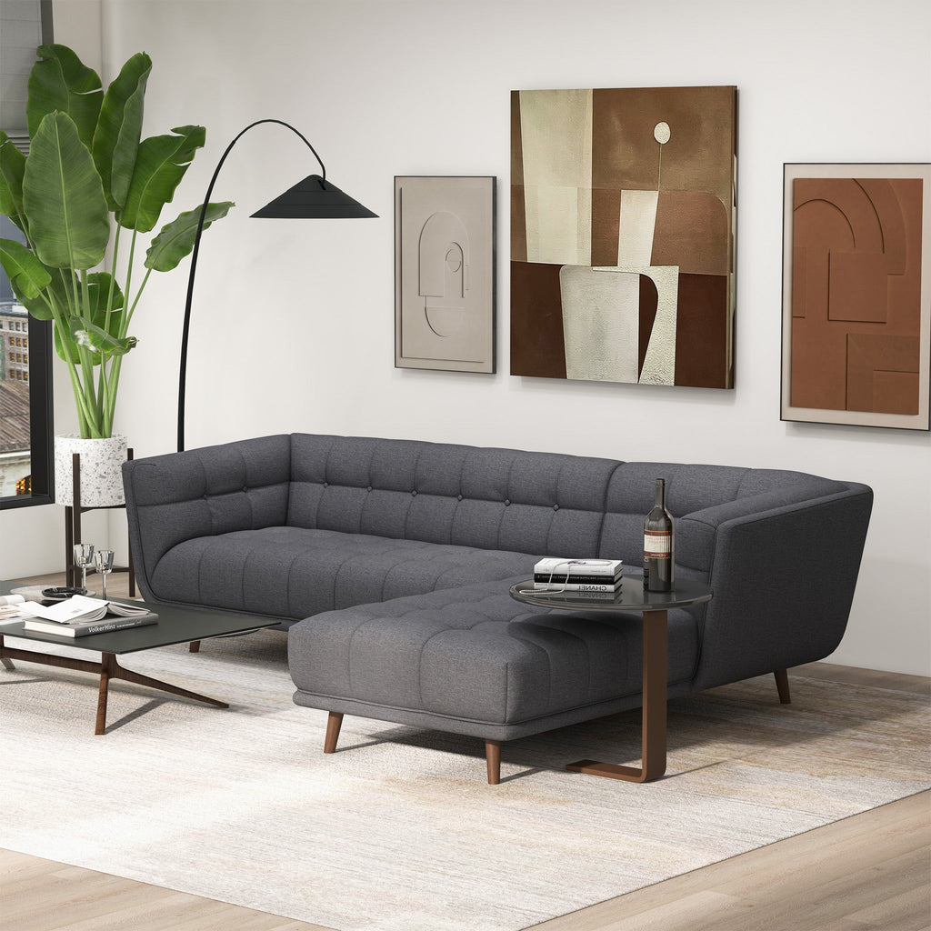 Addison Right Sectional Ash