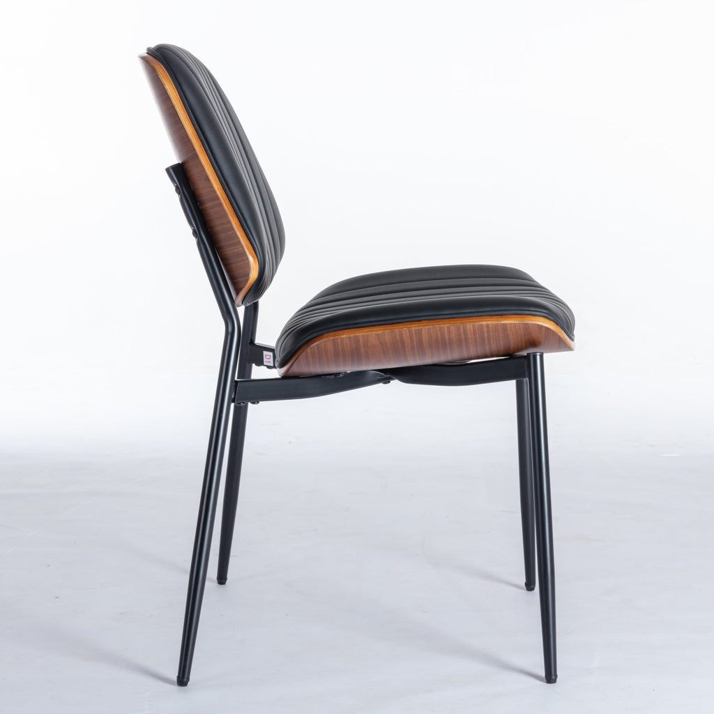 A&A Furniture Mid Century Modern Dining Chairs Set of 2