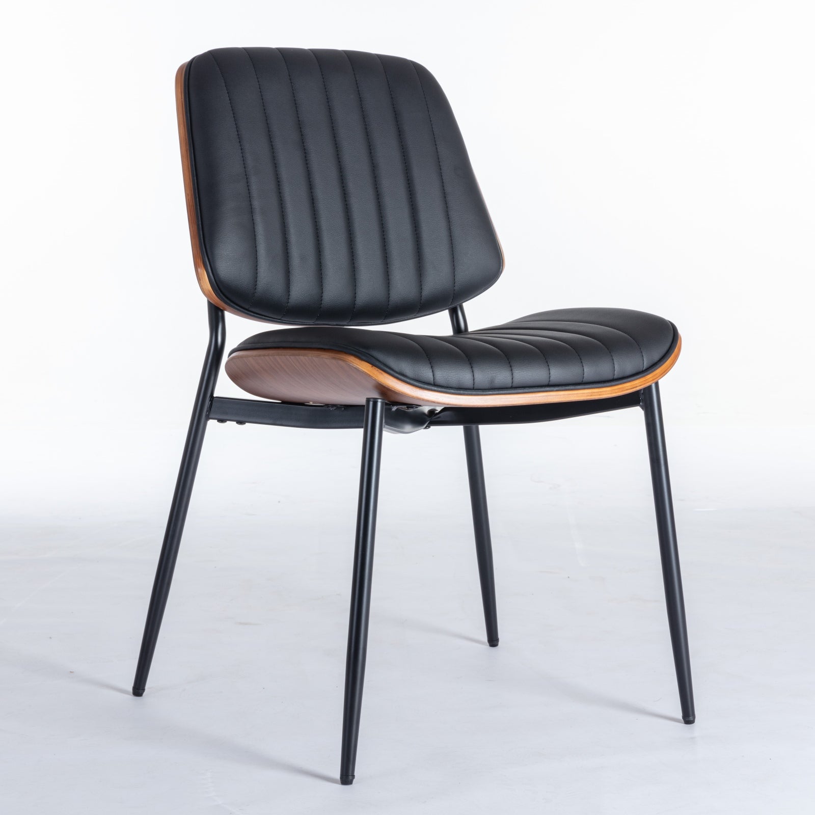A&A Furniture Mid Century Modern Dining Chairs Set of 2