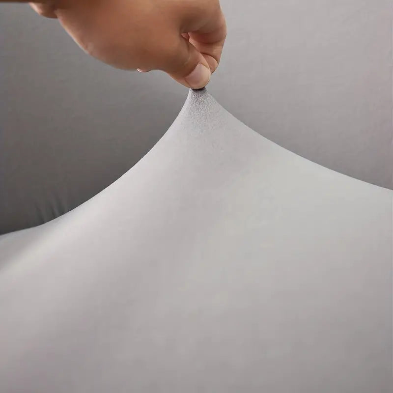 Stretch Spandex Club Chair Slipcover - Cream Color