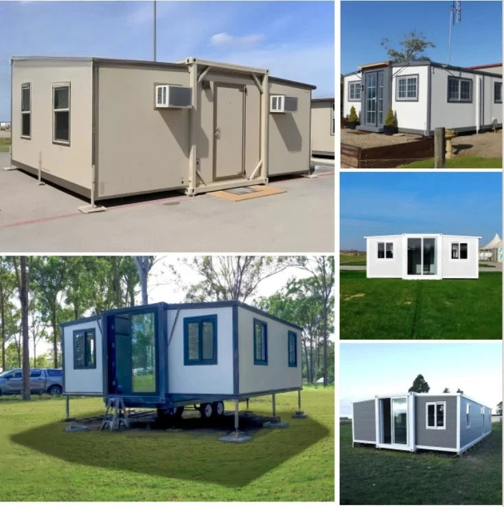 Customized Luxury Expandable Container House Prefab Modular Home 20ft Fast Build Portable Villa House For Africa Market