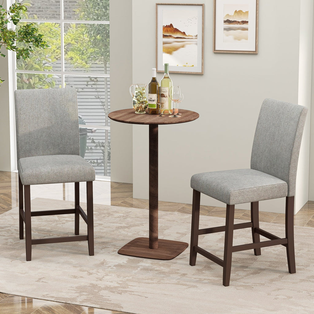 25 Inch Counter Height Set of 2 Bar Stools