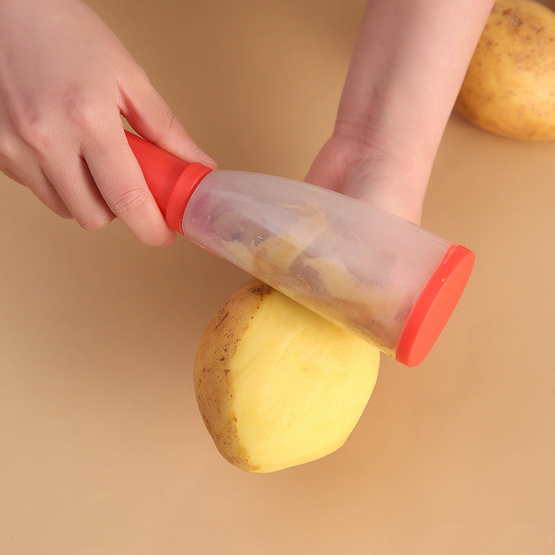 Peeler With Handle Apple Carrot Cucumber Stainless Steel Multi-Function Peeling Knife