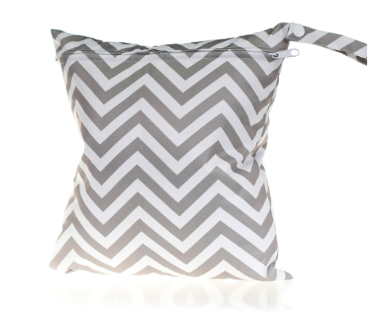 Wave Pattern Diaper Bag and Storage Pouch