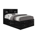 Lucille - Bed With Storage And Bookcase Headboard