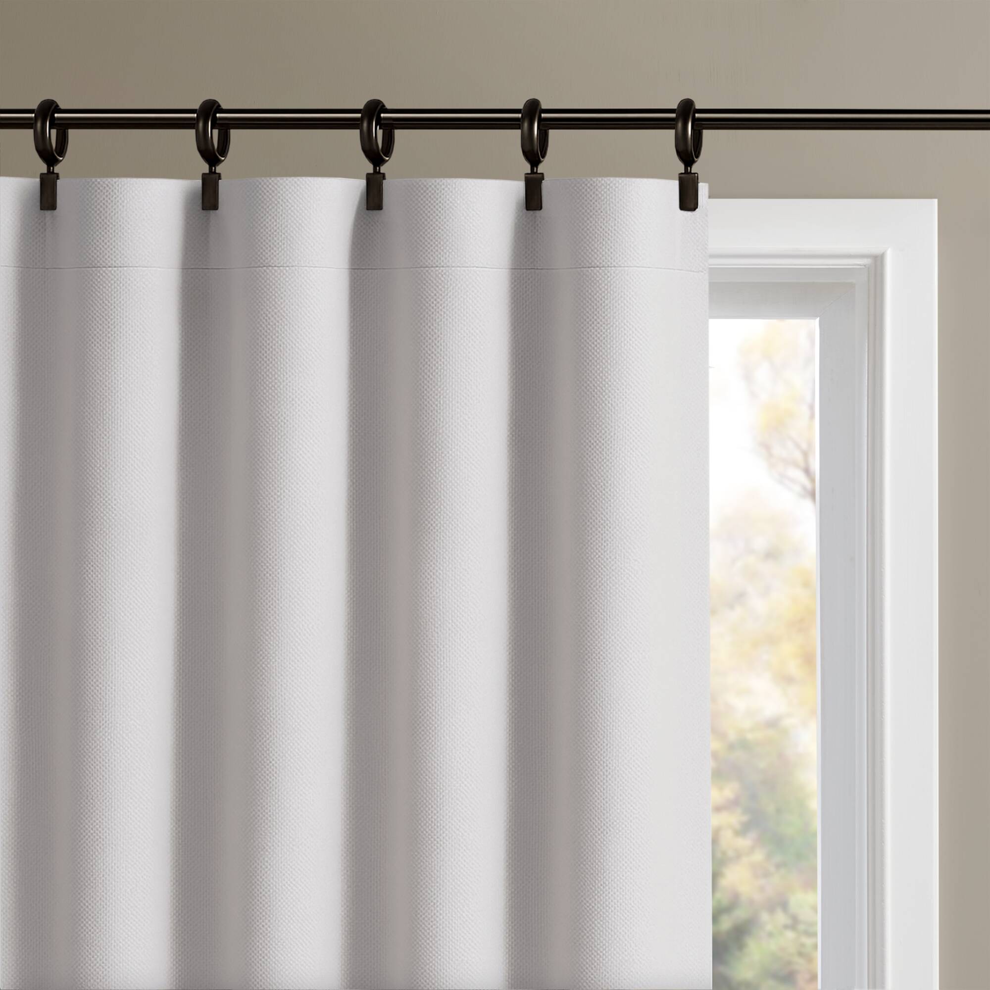2-PK 52x84" Sound Blocking Total Blackout Curtain Panel Pair