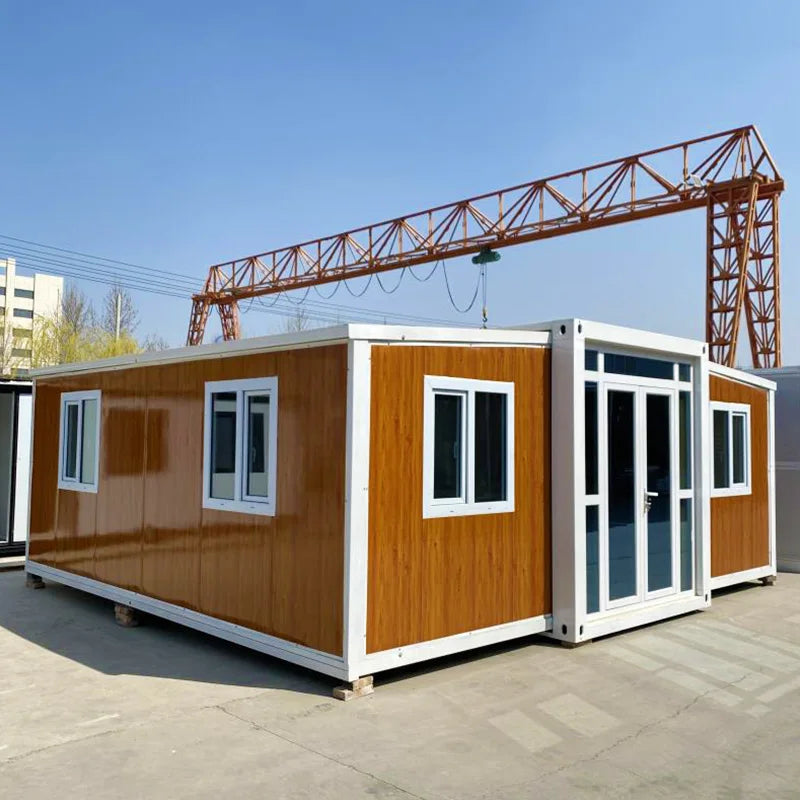 Luxury Tiny Home Expandable Container Houses 2 3 Bedroom Wooden Prefabricated House Garden Rooms 20ft 40ft Prefab Mobile House