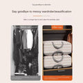 Extra Large Handle Clothes Storage Bag Organizer with Reinforced Handle for Blanket Comforters Bed Sheets Pillows Toy