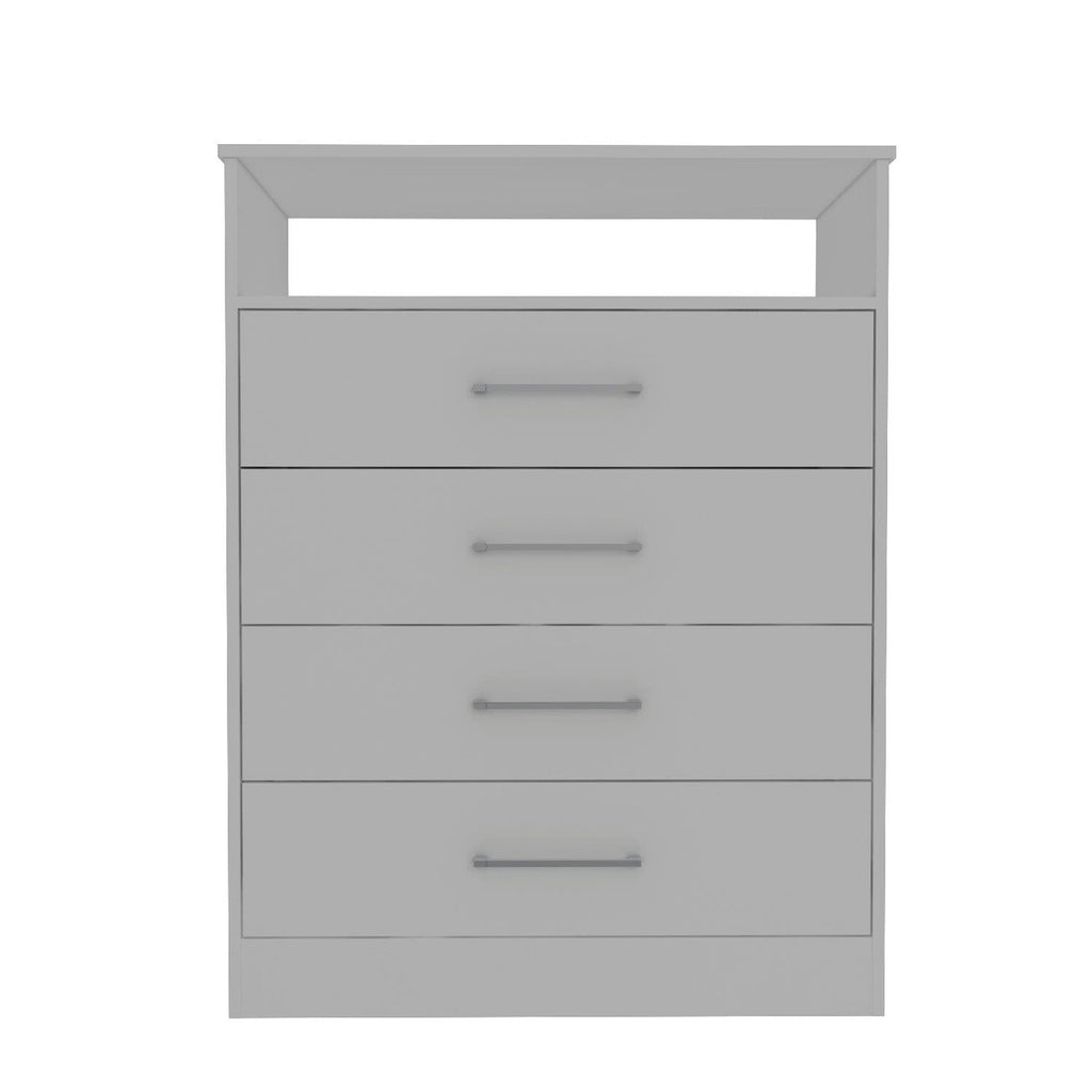 Two Piece White Bedroom Set