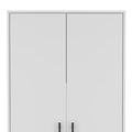 Two Piece White Bedroom Set