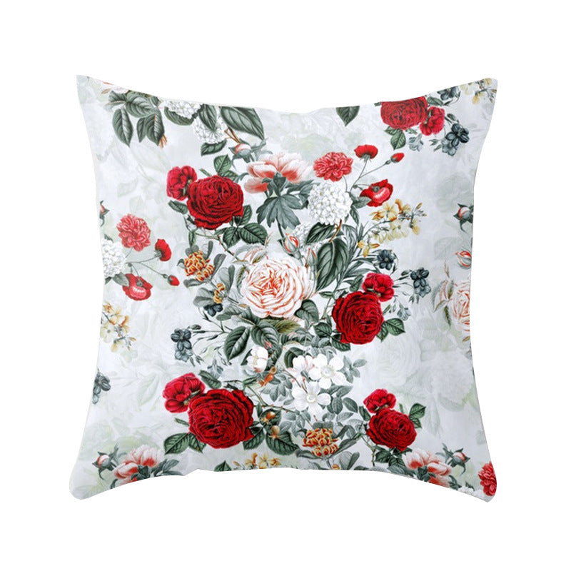 Fashionable Floral Pillowcase for Home and Office