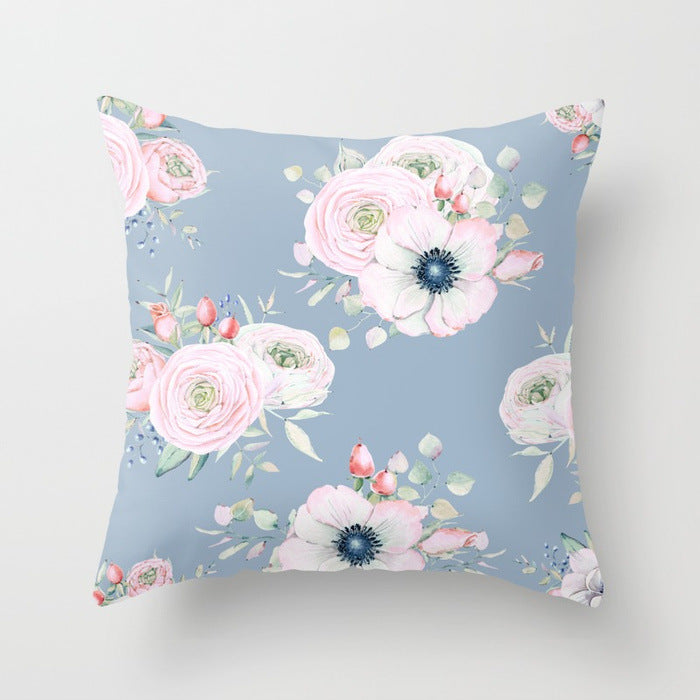 Fashionable Floral Pillowcase for Home and Office