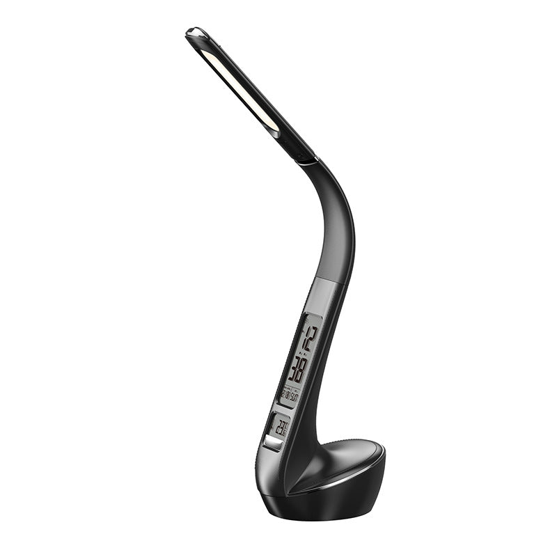 LED Bedroom Table Lamp with HD Calendar Feature