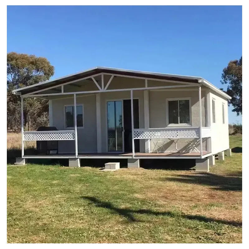 China House Mobile Container Prefabricated Homes Easy Transport Double Wing Folding Expandable Container House 20ft 40ft