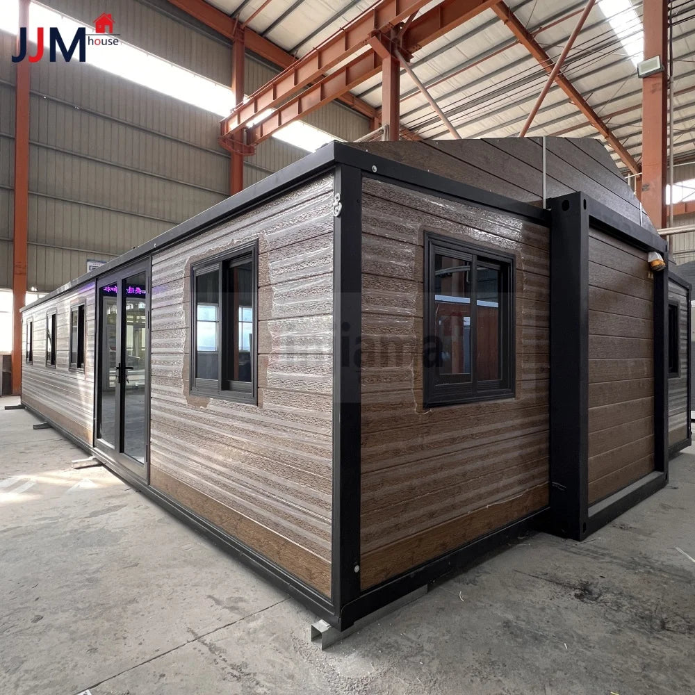 Customized 20ft Expandable Container House Prefab Home And Hotel Room With Fiber Glass For Office Building For Australia
