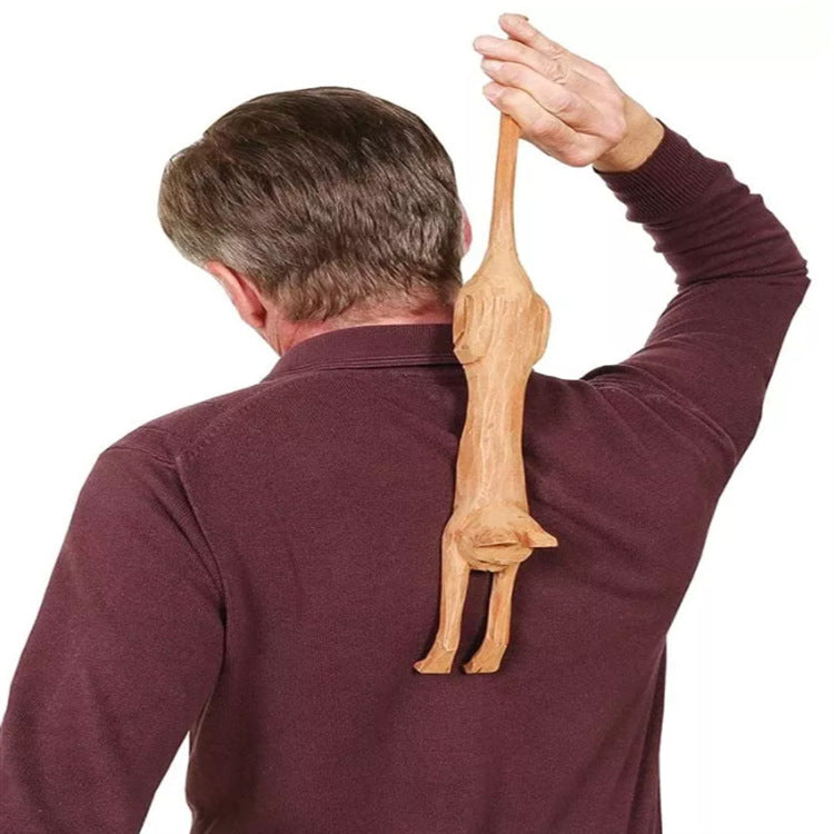 Cat Shape Back Scratcher Adult Cat Dog Pet Back Scratching Massage