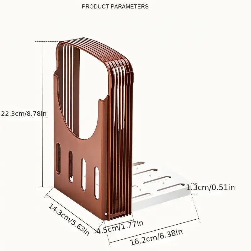 1pc Bread Slicer for Toast (Knife Not Included)