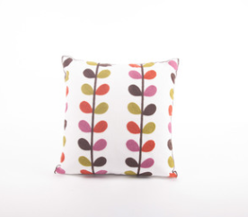 Fresh Style Feather Embroidered Pillowcase for Bedroom