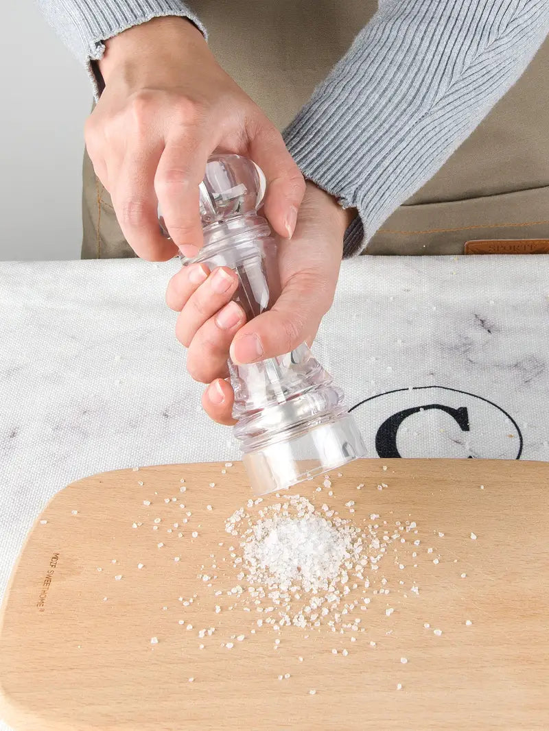 6in Acrylic Manual Grinder for Pepper & Salt (1pc)