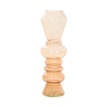 Light and living vase livon glass peach 13.5x13.5x44.5cm
