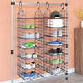 Vidaxl Hanging Closet Organizers 2 pcs with 7 shelves