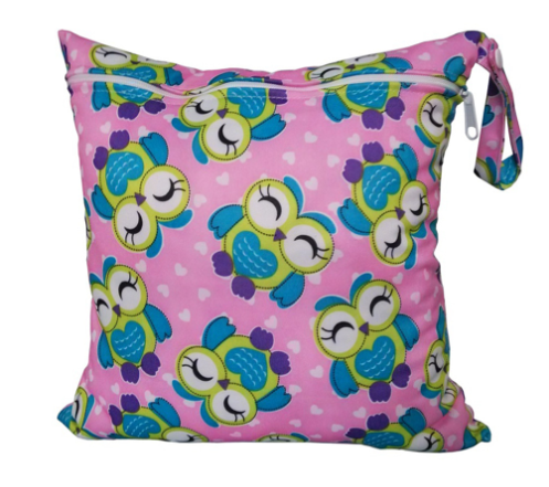Wave Pattern Diaper Bag and Storage Pouch