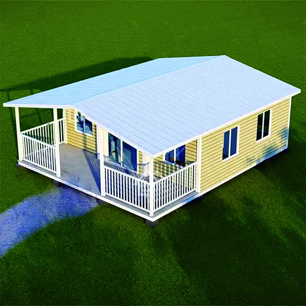 Customized Custom 20ft 40ft Luxury Prefab Villa Foldable Expandable Container House Prefabricated Portable Home 2 3 4 5 Bedroom