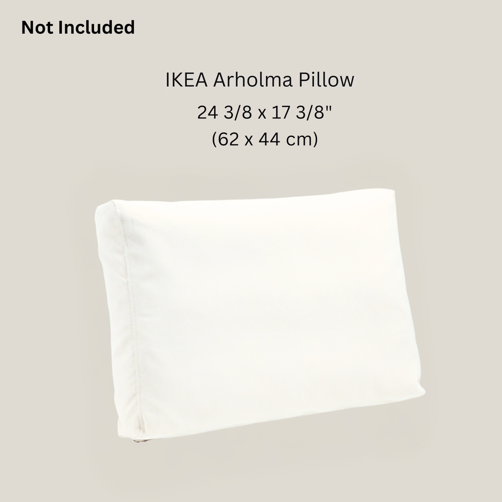 Blue Rain Outdoor Cushion Covers – 2 Pack | Coastal Patio Pillow Covers | Fits IKEA Duvholmen & Kuddarna