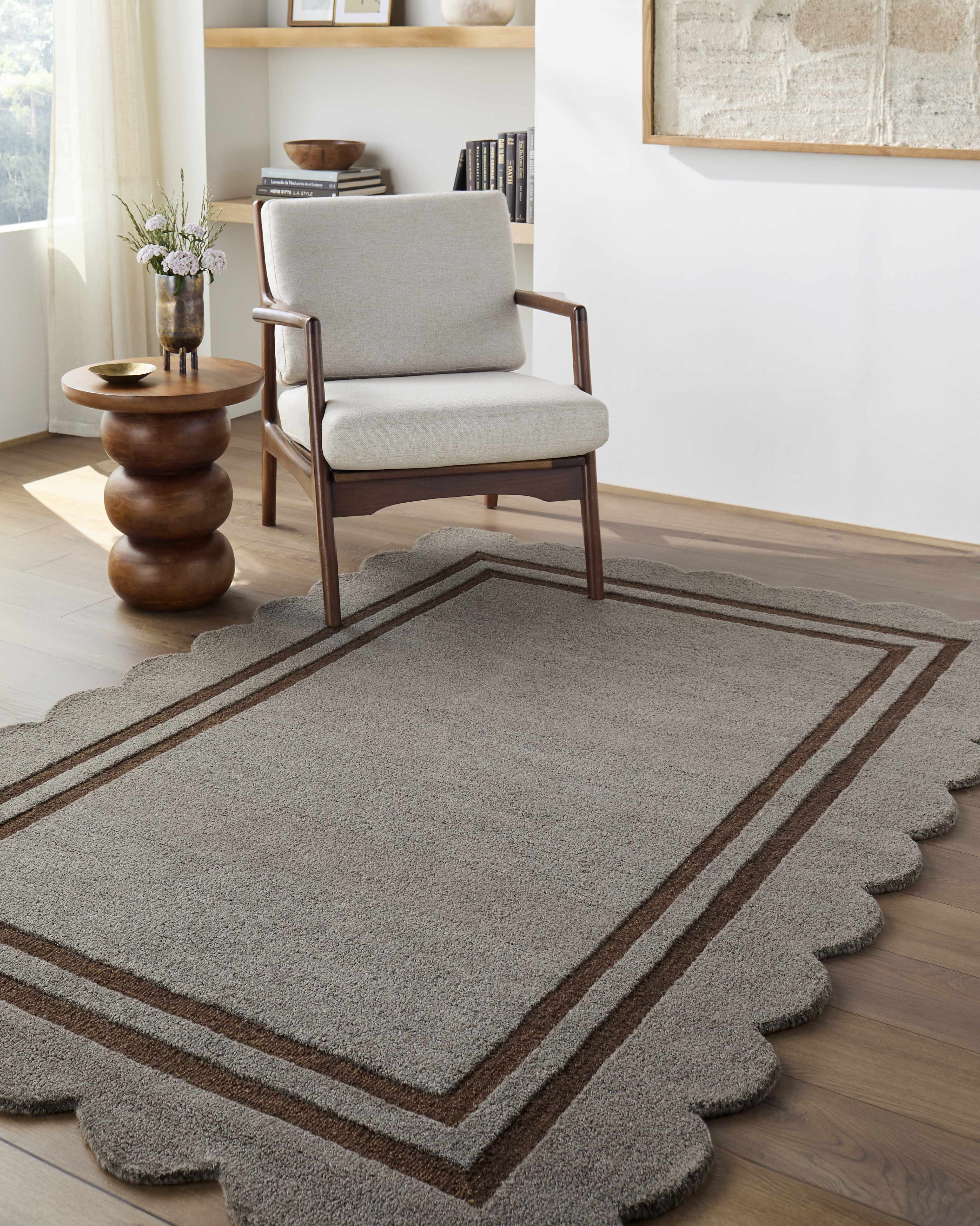 Chogan Charcoal Area Rug