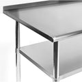 Heavy Duty 72 x 24 inch Stainless Steel Kitchen Restaurant Prep Work Table