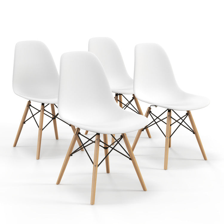 Complete Modern Dining Set: 5-Piece Dining Chairs and Table Bundle - Sleek Comfortable and Durable