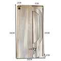 Bread cutting set bread toast slice cutting board baguette slice knife