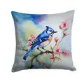 Blue Jay Throw Pillow