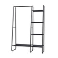 NNEDSZ Portable Clothes Rack Garment Hanging Stand Closet Storage Organiser Shelf Home