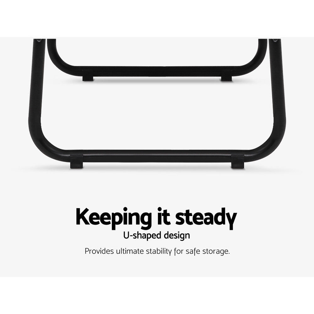 NNEDSZ Portable Clothes Rack Garment Hanging Stand Closet Storage Organiser Shelf Home