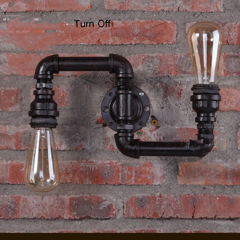 American Lamps Retro Loft Water Pipe Lights
