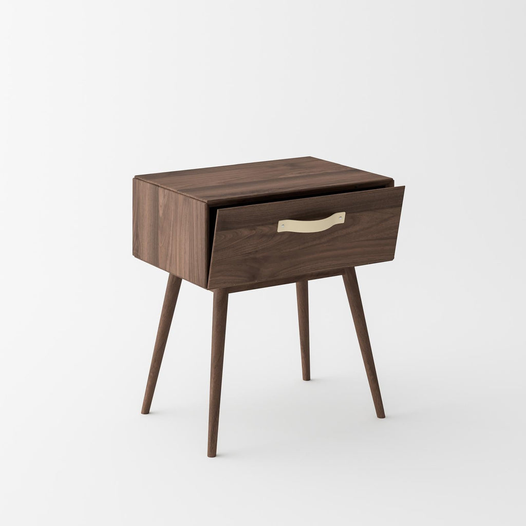 Isabella Mid Century Bedroom Set - Solid Black American Walnut