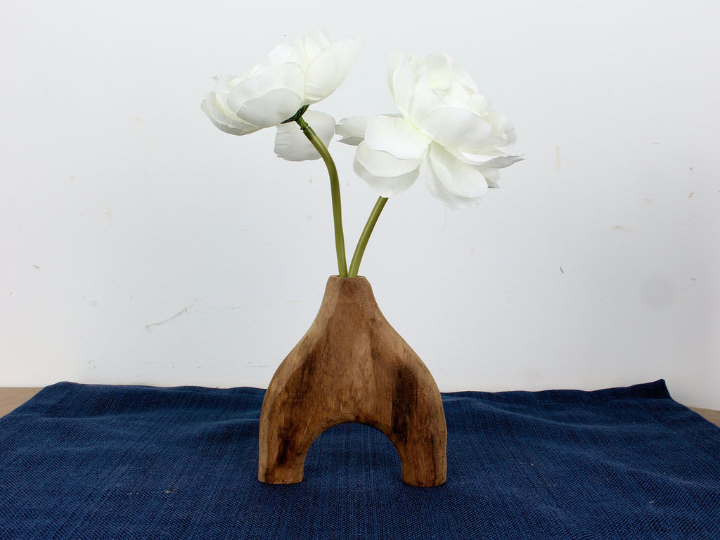 Set of Hand Carved Vases