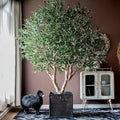Large Artificial Olive Tree 90" Tall