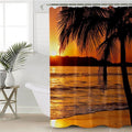 Palm Tree Sunset Bathroom Panel