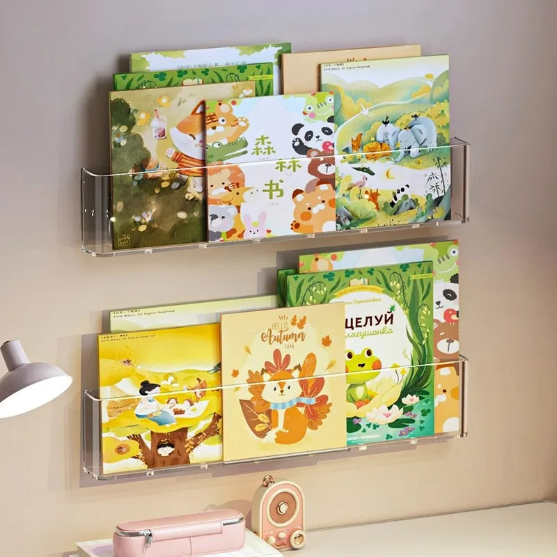 Organizer Picture Book Display Cabinet